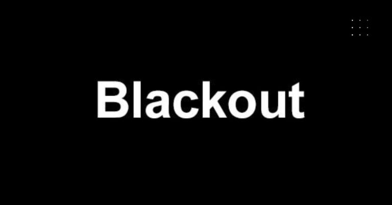 blackout social