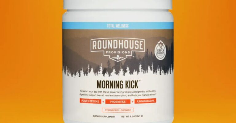 morning kick ingredients label