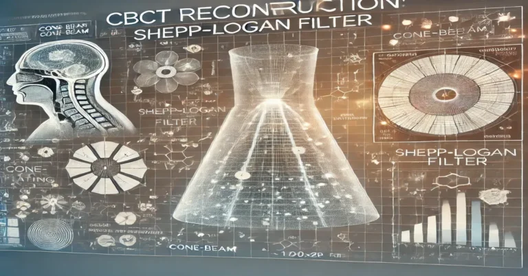 CBCT Reconstruction and the Shepp-Logan